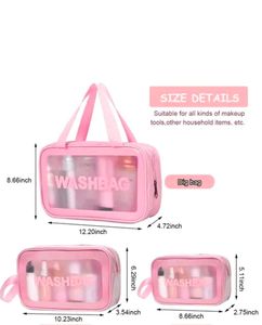 Stylish Waterproof Cosmetic Bag Set