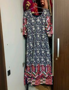 Are Wah 😀Mirror Work Embroidered Kurta Set
