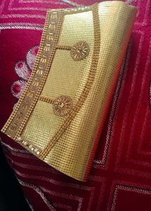 Gold Embellished Clutch