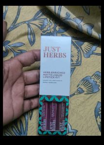 Just Herbs Liquid Lipsticks (Set of 2+3)