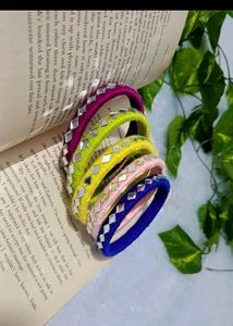 *Price Drop* Multicolour Bangles 💜💚