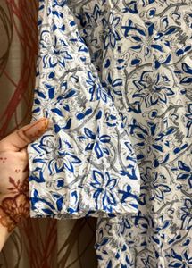 Designer Block Print Short Kurti