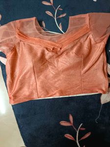 Shimmery Lehenga skirt and top