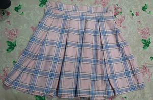 Mini Gathered Or Pleated Flared Skirt