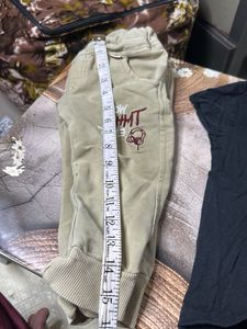 Black T-shirt and Khaki Pants Set
