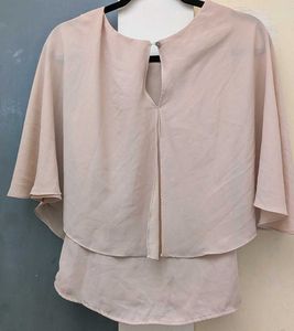 Sheer Cap Sleeve Top