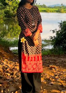 polka dot kurti
