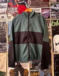 Men's Color Block Windbreaker Jacket