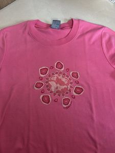 Pink Patterned Tee