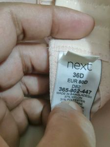 Next Comfortable Beige Full Coverage Bra