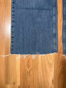 Vintage Levis Strauss Wide Leg Denim Jeans