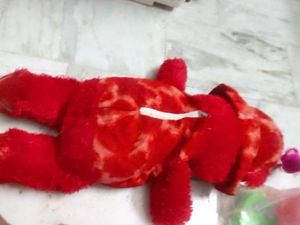 Cute Red Teddy Bear Plush Toy