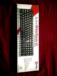 Enter Wired USB Keyboard