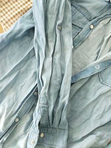 Light Wash Denim Shirt