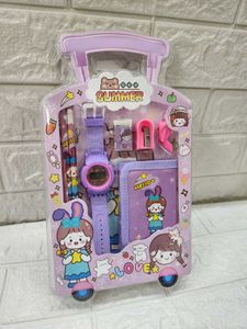 Kids Digital Watch Stationery Set