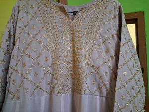 New gown dupatta set