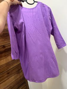 Elegant Lavender Kurta