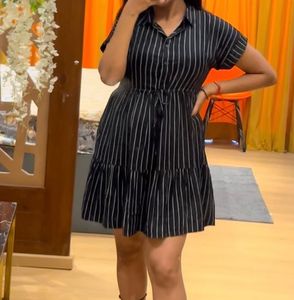 Striped Mini Dress