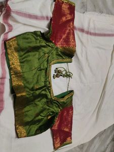 never used half saree