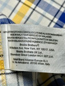 Brooks Brothers Classic Plaid Button-Down Shirt
