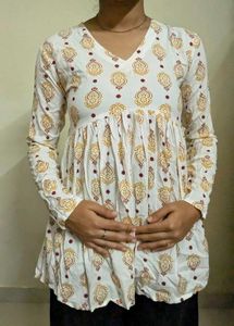 White short Kurta 🌸