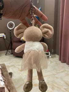 Cute Mouse Plush Keychain