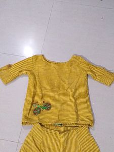 Yellow Coord Set