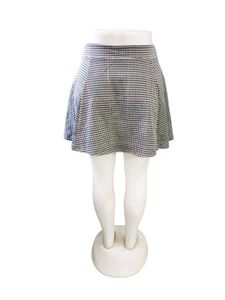 Houndstooth Mini Skirt