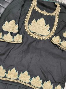 Embroidered Kurta SetStunning Black Embroidere