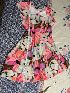 Floral Fit &amp; Flare Dress