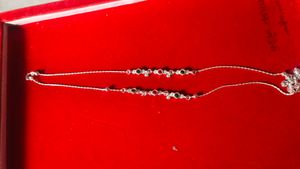 Silver Anklets - Pack of 3 Pairs
