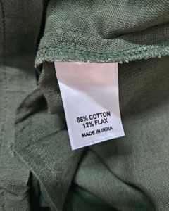 Stylish Green Paperbag Shorts