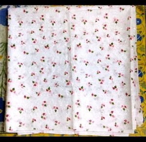 New Ladies Cotton Dress Material With Embroidery