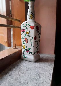 Meenakari Bottle Art