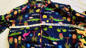 Cute Tropical Print Pajama Set