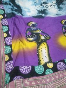Vibrant Printed Kaftan Kurta