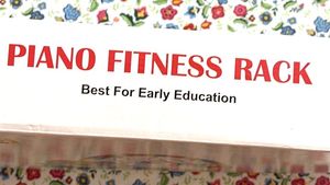 Funverse Piano Fitness Rack