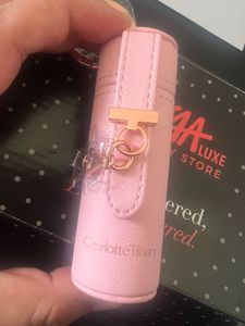 Charlotte Tilbury Pink Lipstick Holder Keychain