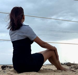 Striped Shirt Dress
