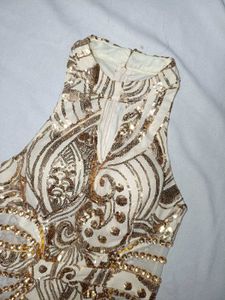 Stunning Sequined Evening Gown