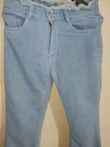 Light Blue Flared Jeans