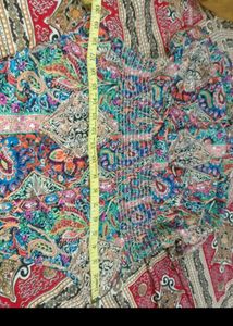 Boho Paisley Print Maxi Dress