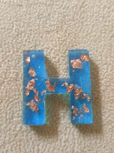 Blue Ocean Resin Keychain Collection