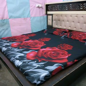 Elegant Rose Print🅰️ Bedding Set
