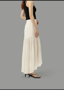 Chic Asymmetrical Midi Skirt