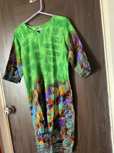 New Green Floral Dress 💚