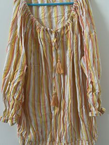 Striped Boho Blouse