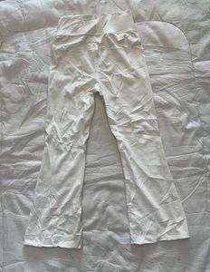 High Waisted Flared Trousers