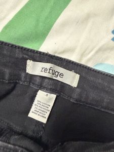 Refuge Distressed Denim Shorts