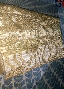 Bridal Lehenga Colour Cream